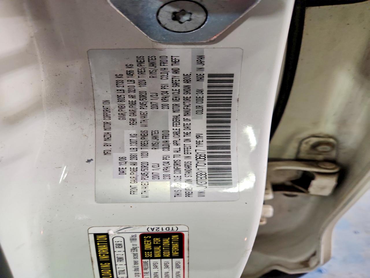 2007 MAZDA CX-9 photo 25