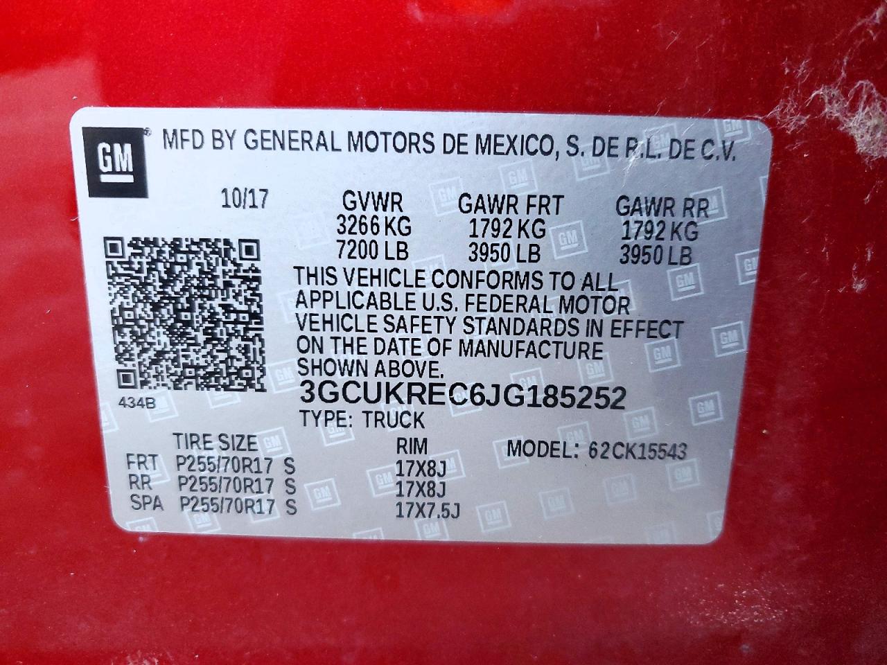 2018 CHEVROLET SILVERADO K1500 LT photo 12