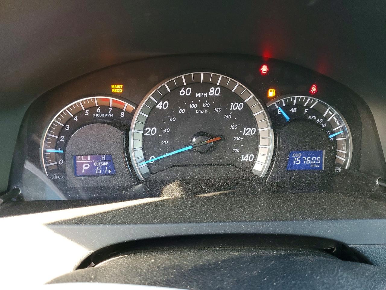 2012 TOYOTA CAMRY BASE photo 9