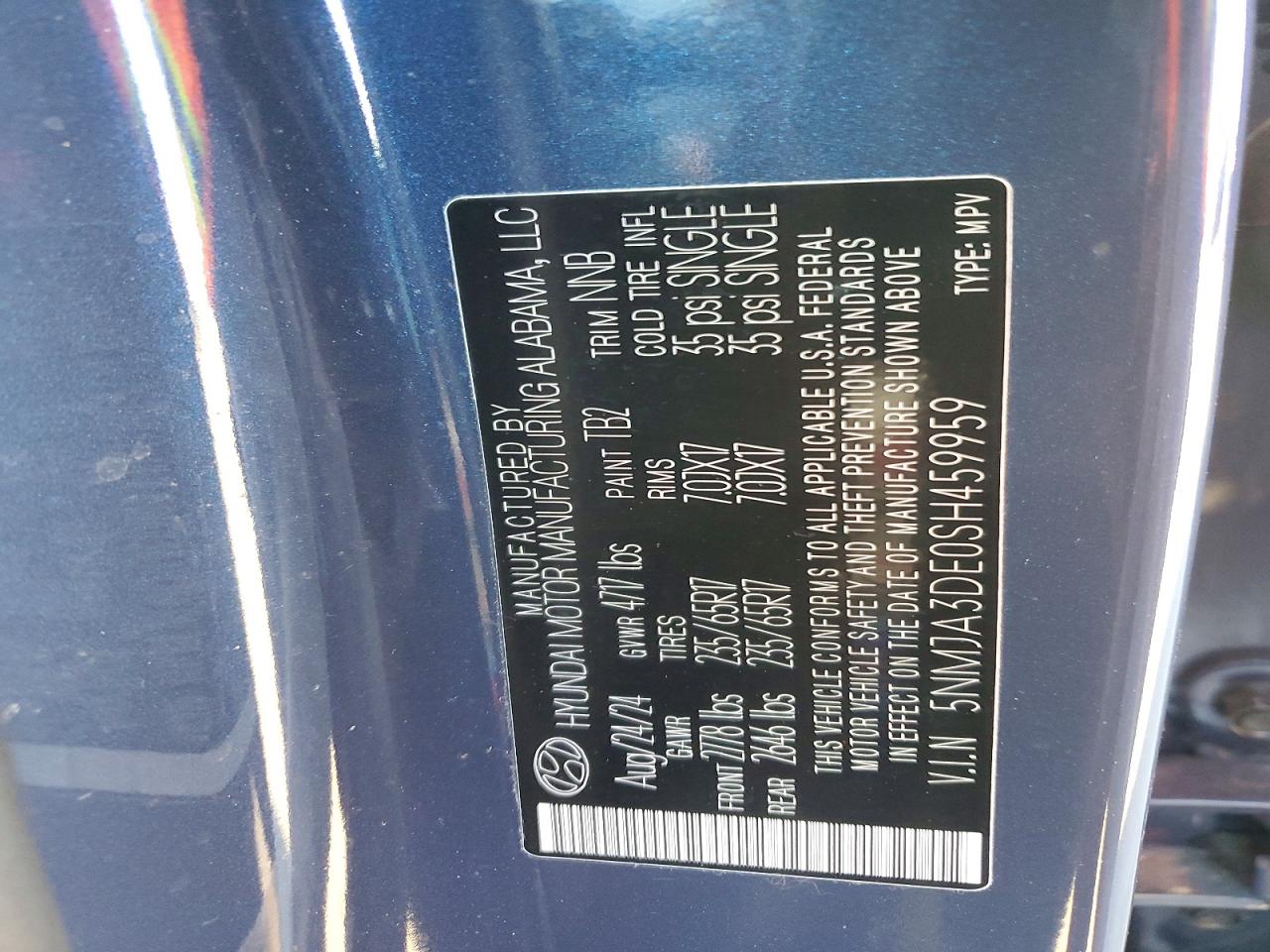 2025 HYUNDAI TUCSON SE photo 13