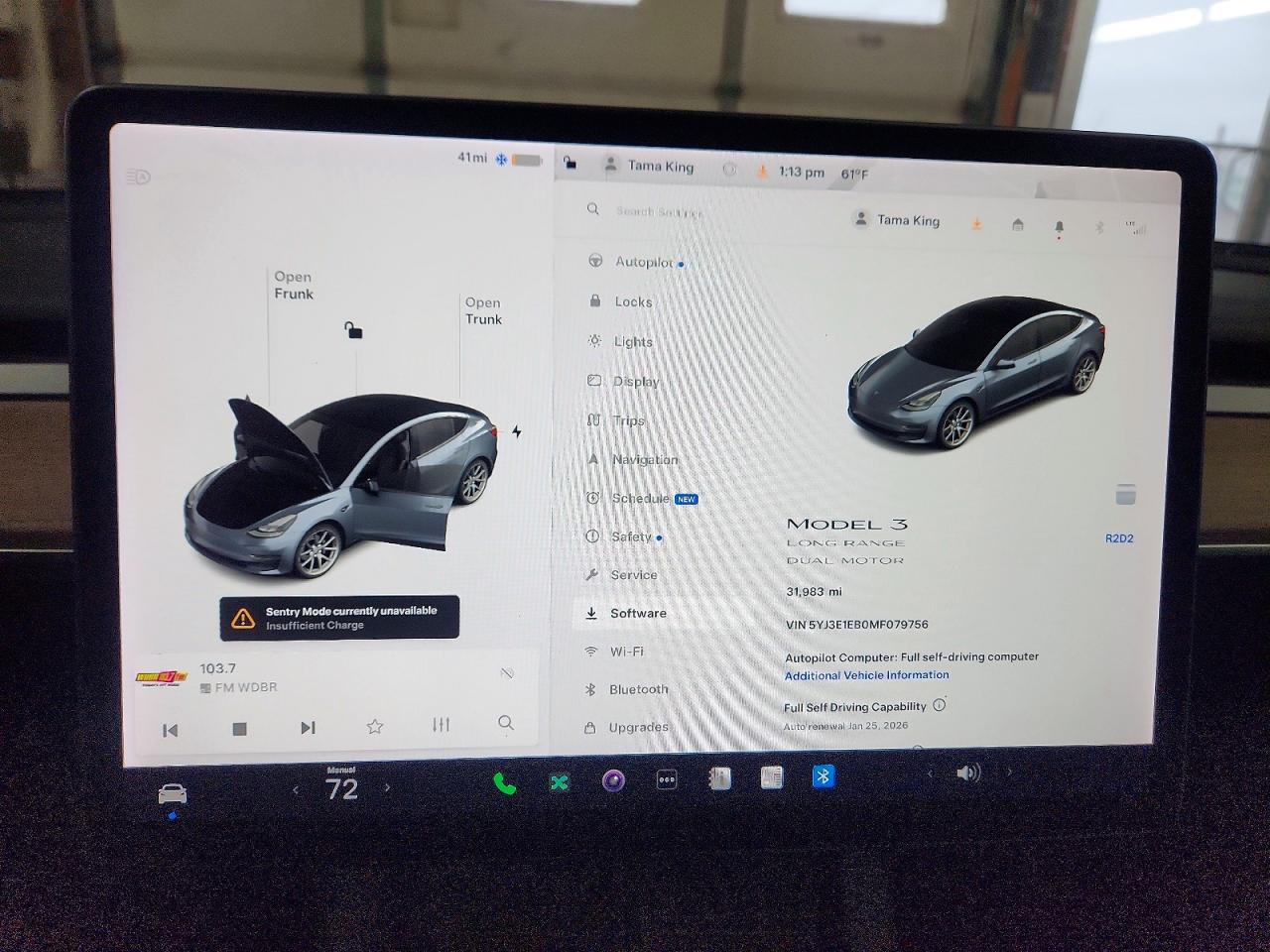 2021 TESLA MODEL 3 photo 9