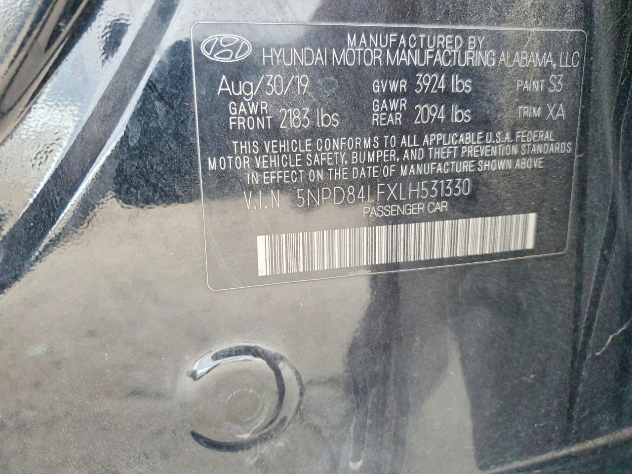 2020 HYUNDAI ELANTRA SEL photo 13