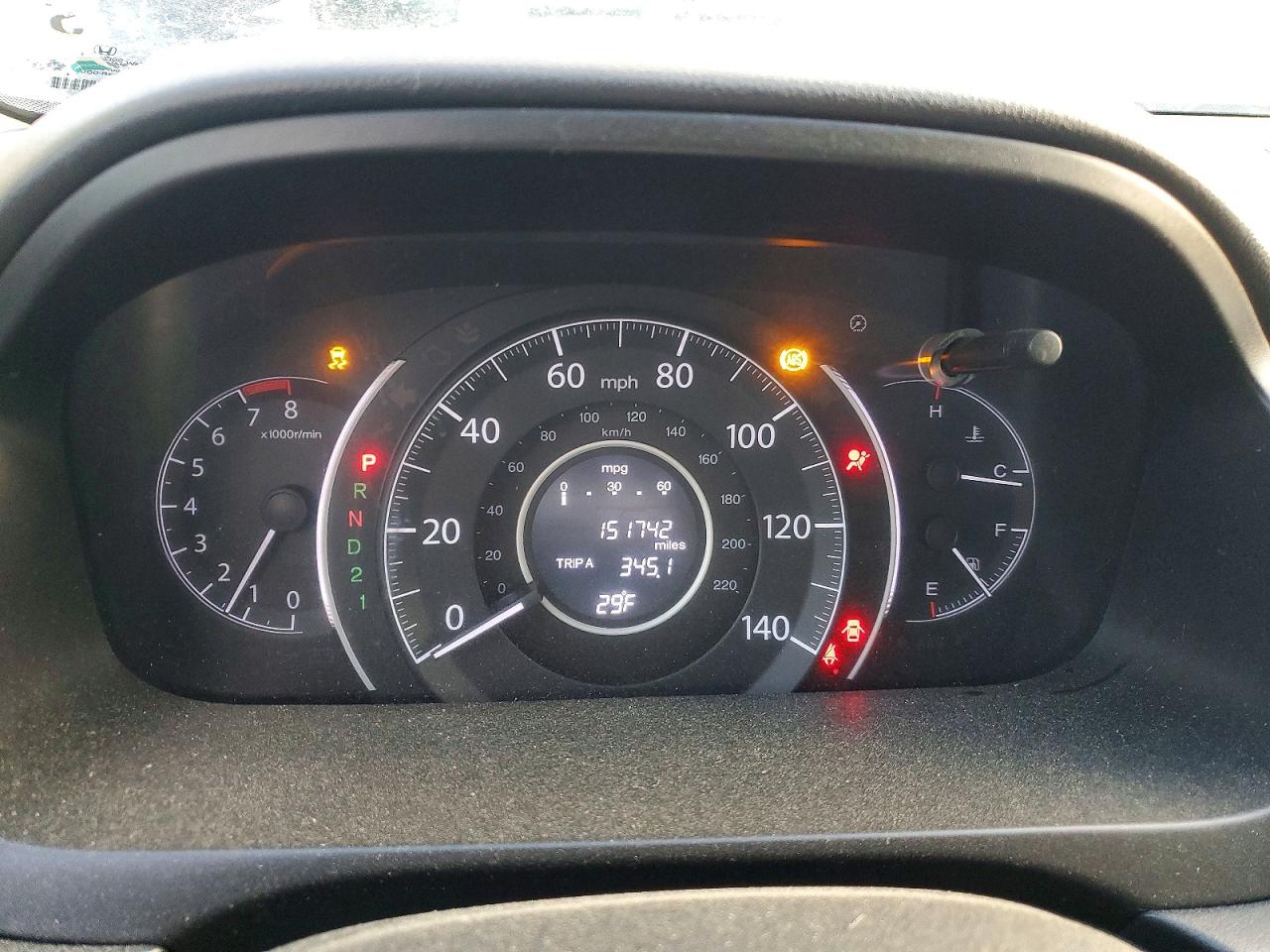 2014 HONDA CR-V EXL photo 9