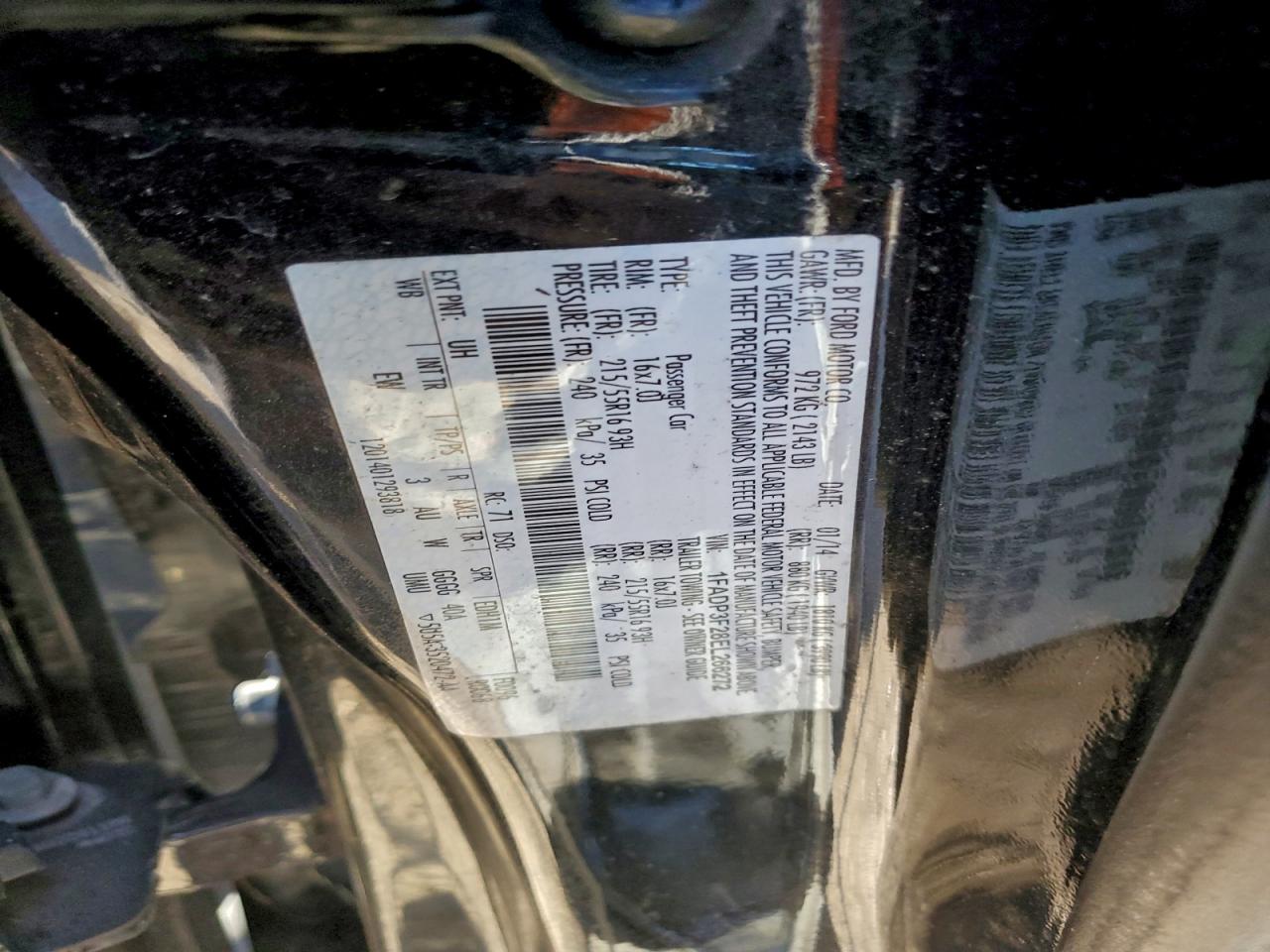 2014 FORD FOCUS SE photo 12