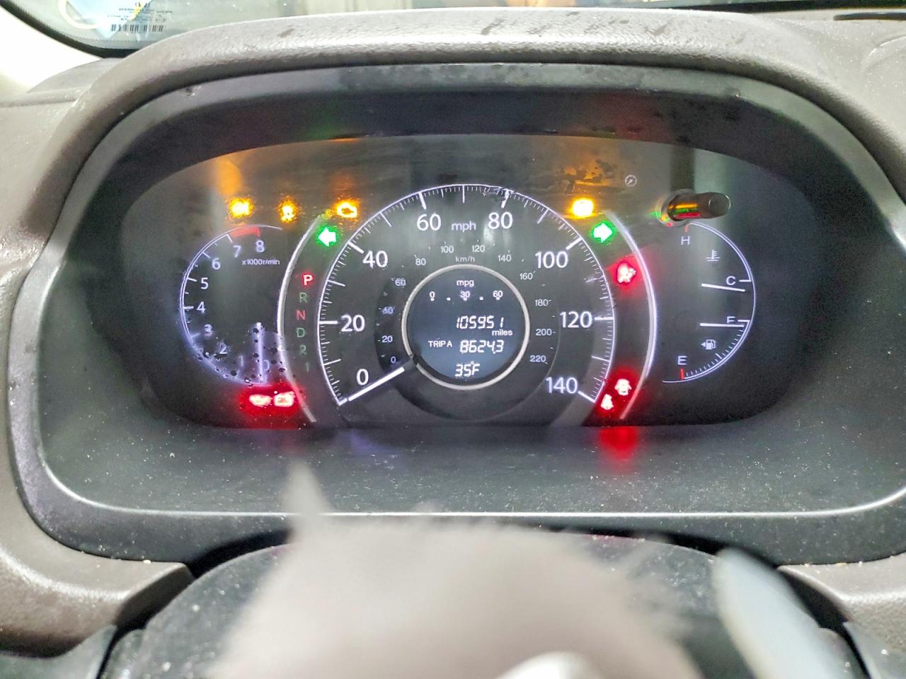 2014 HONDA CR-V EXL photo 9