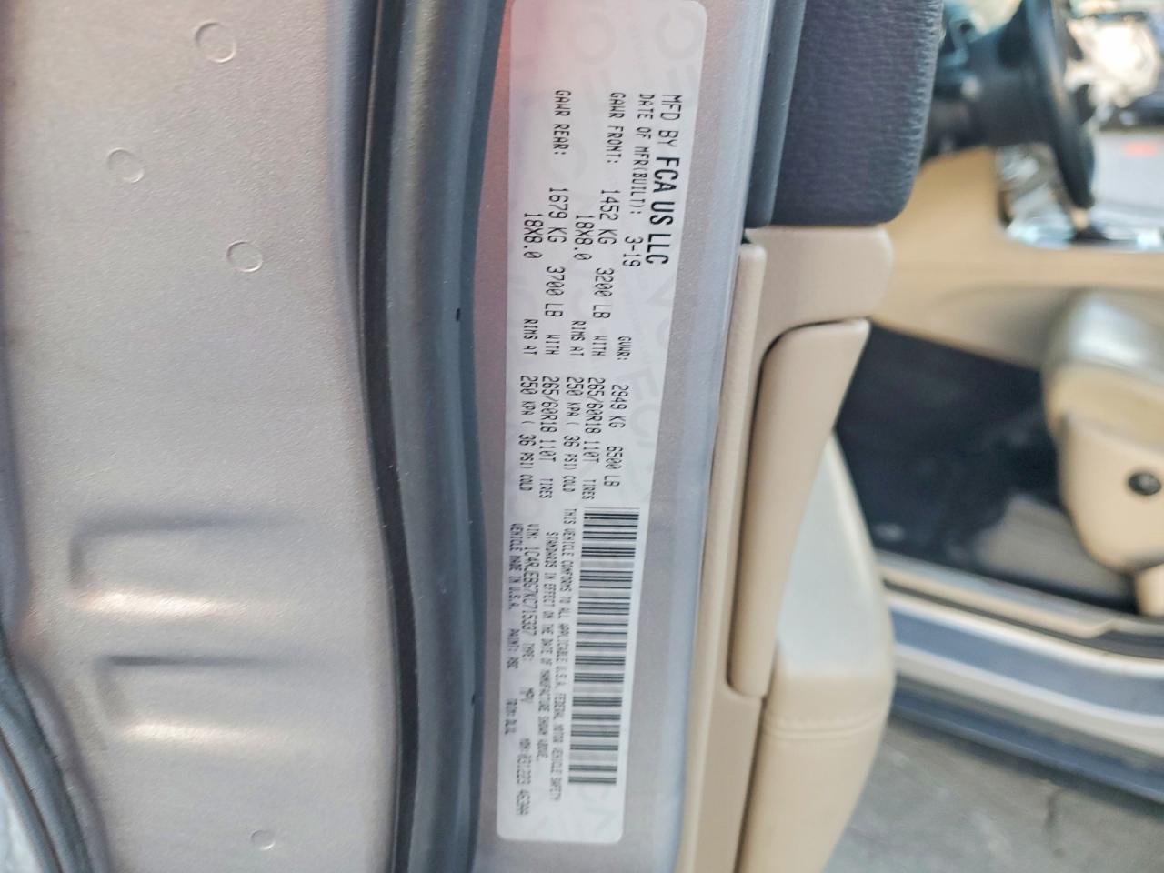 2019 JEEP GRAND CHEROKEE LIMITED photo 14