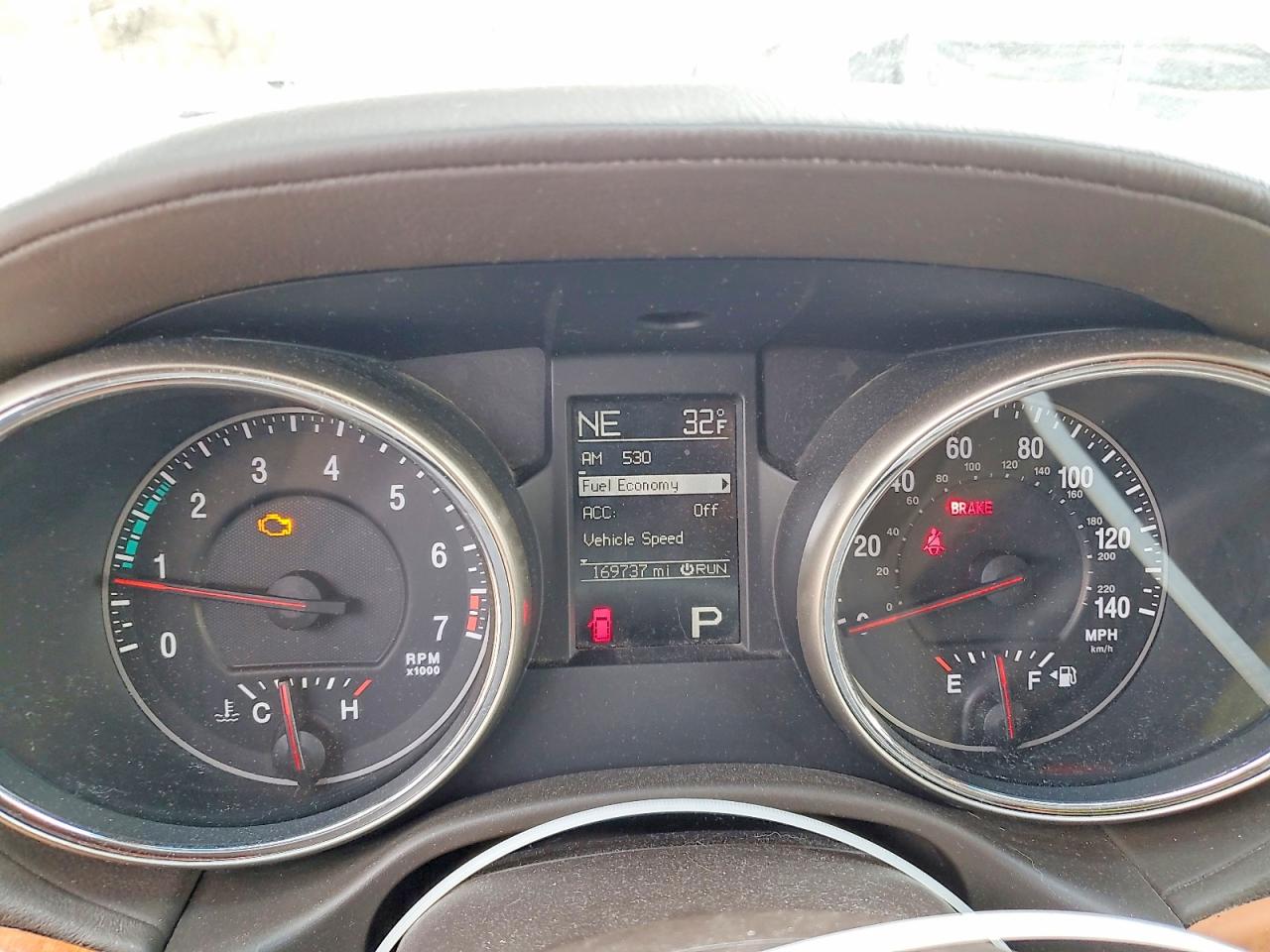 2012 JEEP GRAND CHEROKEE OVERLAND photo 9