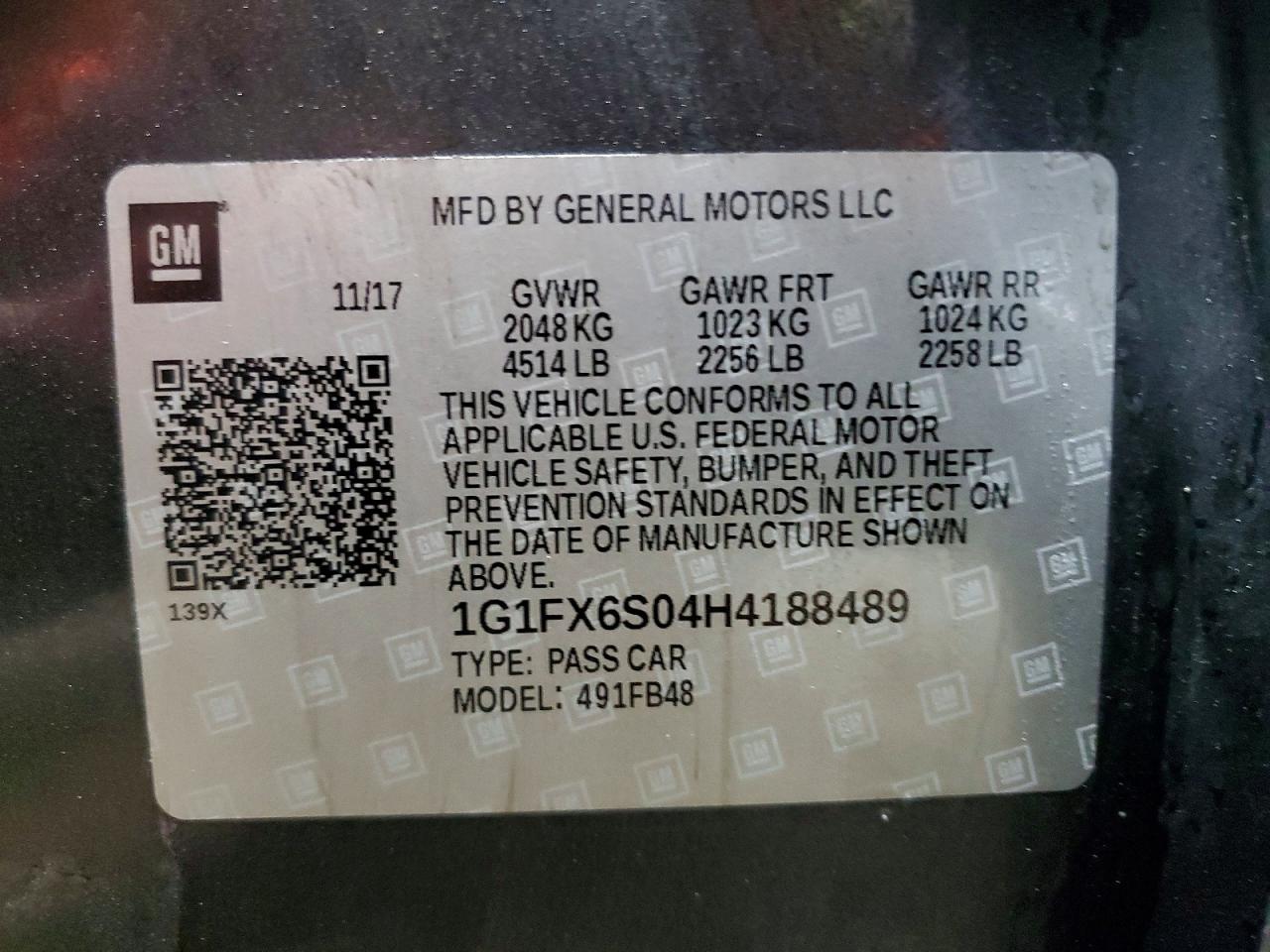 2017 CHEVROLET BOLT EV PREMIER photo 13