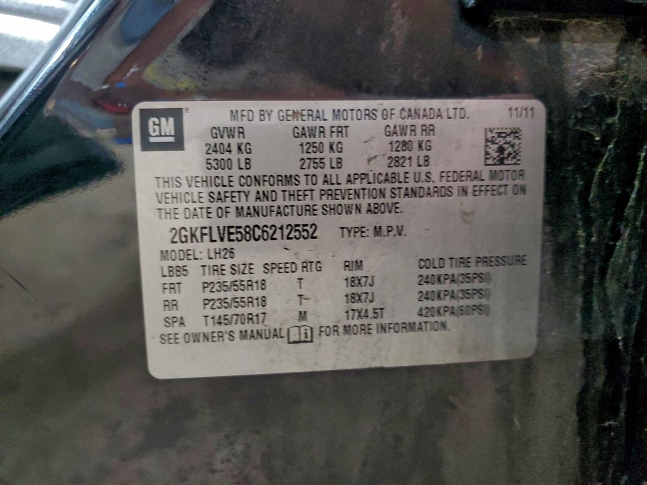 2012 GMC TERRAIN SLT photo 13