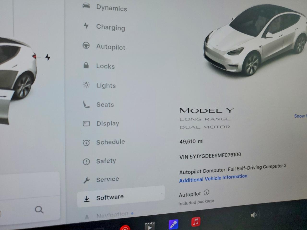 2021 TESLA MODEL Y photo 9