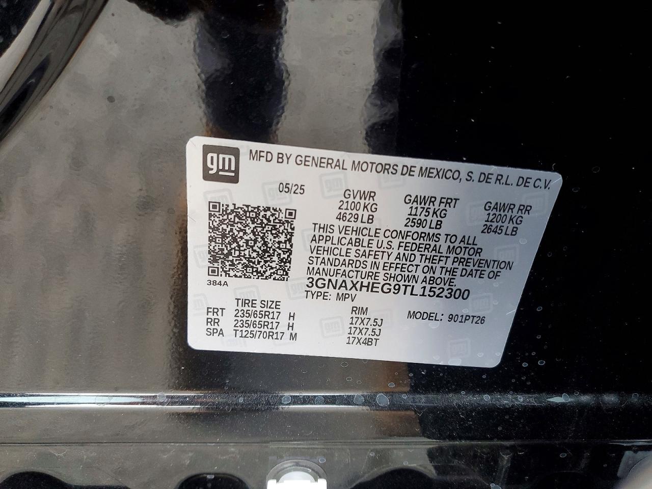 2026 CHEVROLET EQUINOX LT photo 12