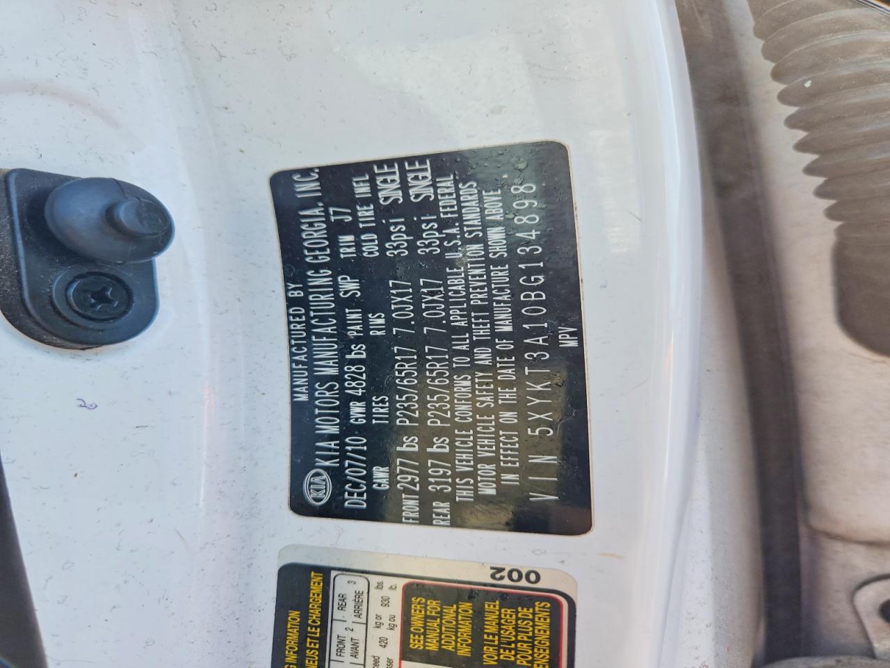 2011 KIA SORENTO BASE photo 13