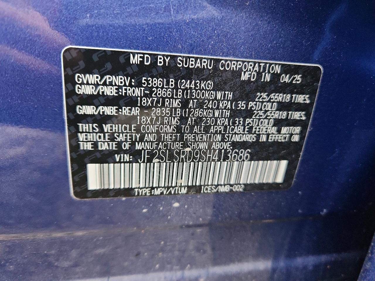 2025 SUBARU FORESTER LIMITED photo 13
