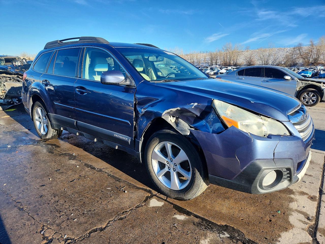 2014 SUBARU OUTBACK 2.5I LIMITED photo 4