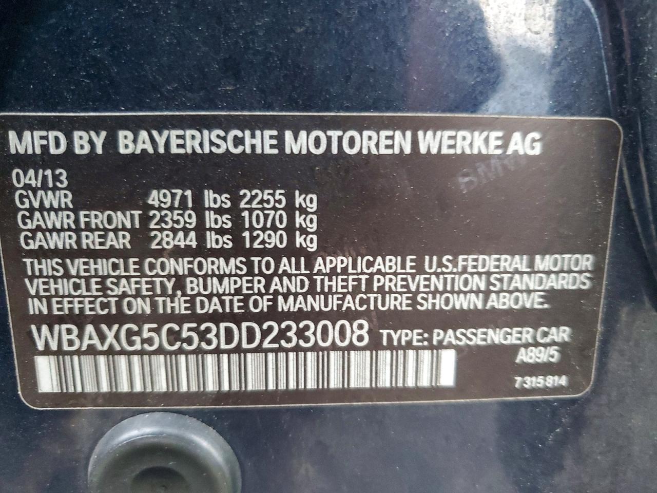2013 BMW 528 I photo 12