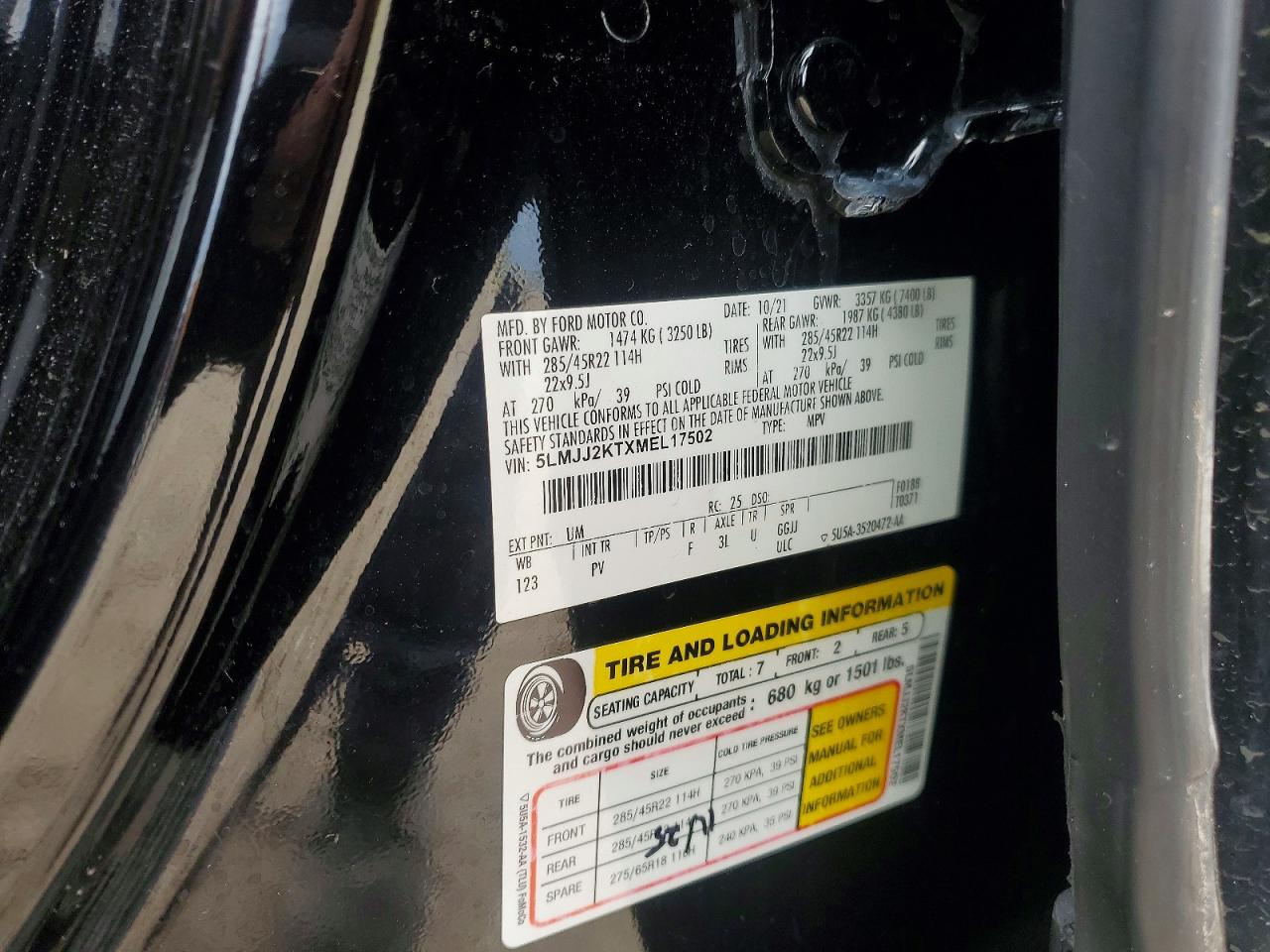 2021 LINCOLN NAVIGATOR RESERVE photo 14