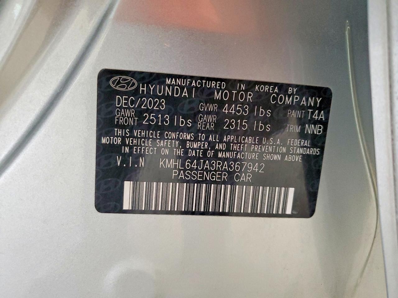 2024 HYUNDAI SONATA SEL photo 13