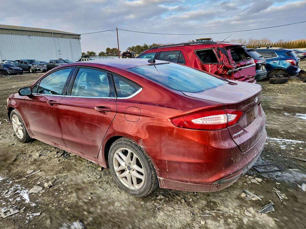 2014 FORD FUSION SE photo 2