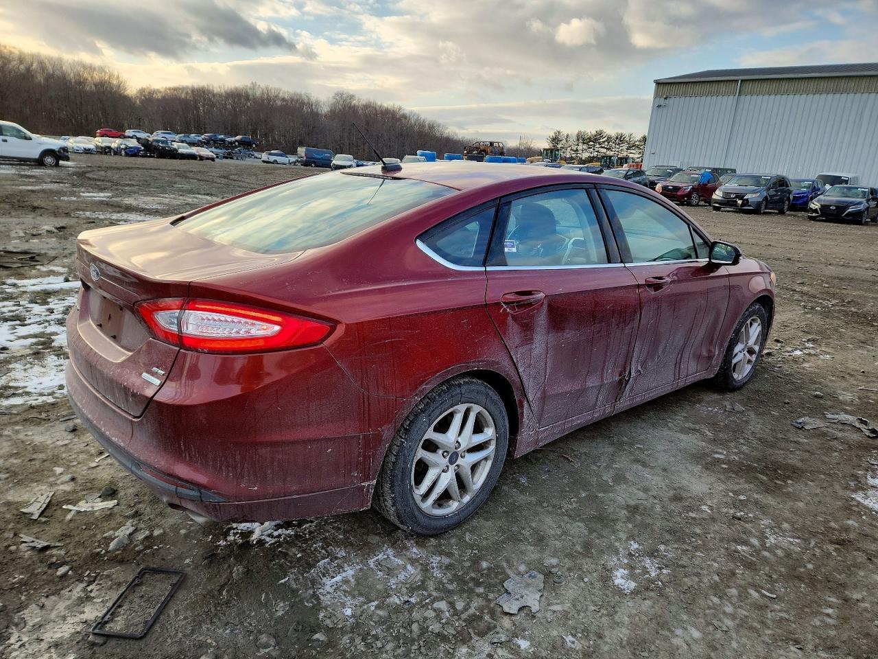 2014 FORD FUSION SE photo 3