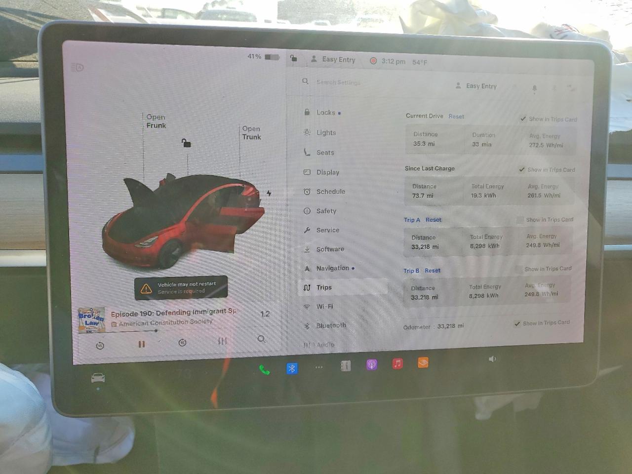 2021 TESLA MODEL 3 photo 9
