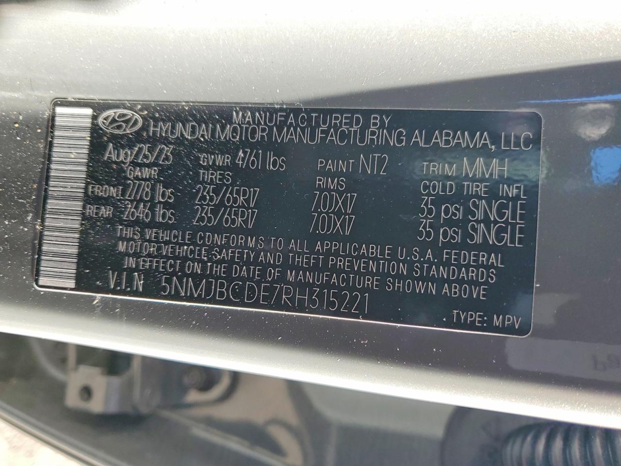 2024 HYUNDAI TUCSON SEL photo 13