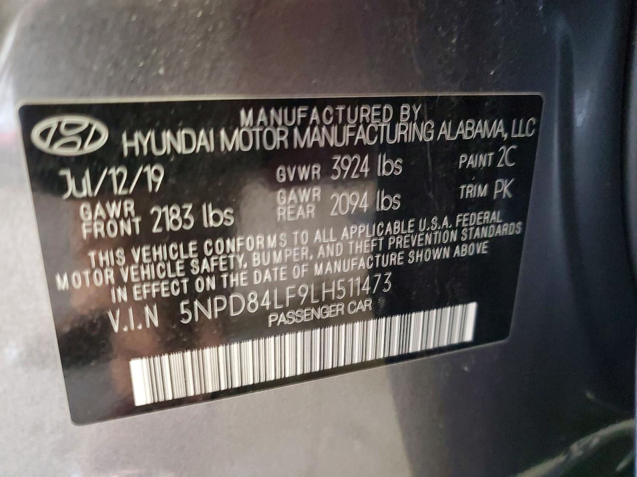 2020 HYUNDAI ELANTRA SEL photo 37