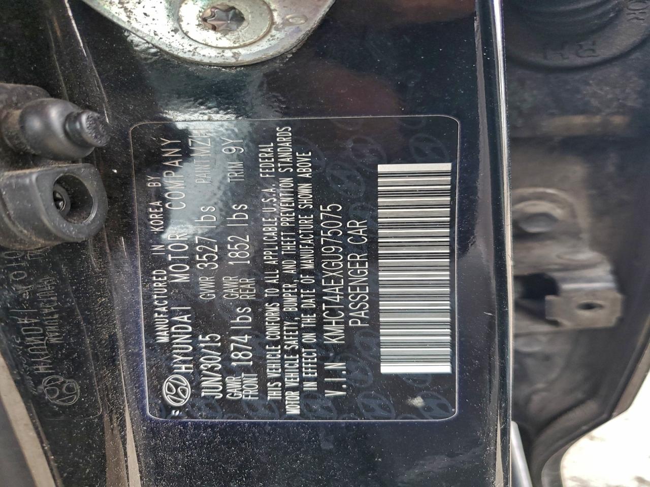 2016 HYUNDAI ACCENT SE photo 12