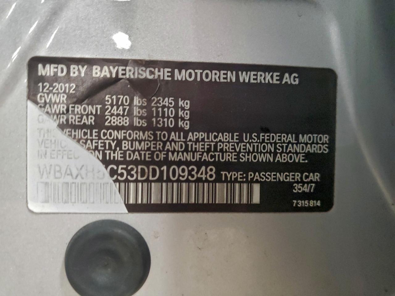 2013 BMW 528 XI photo 34