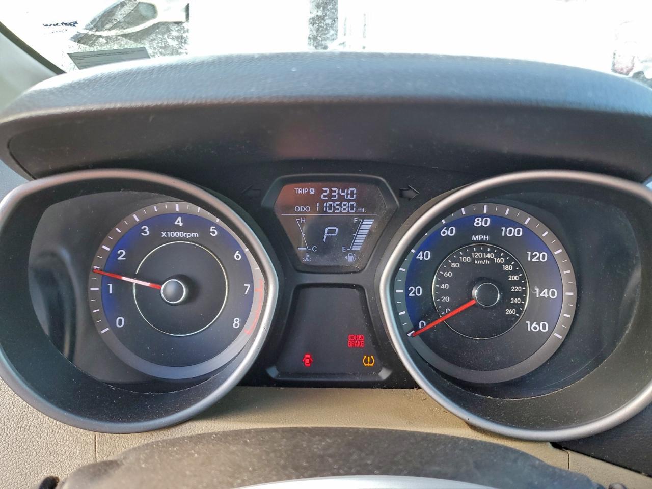 2012 HYUNDAI ELANTRA GLS photo 9