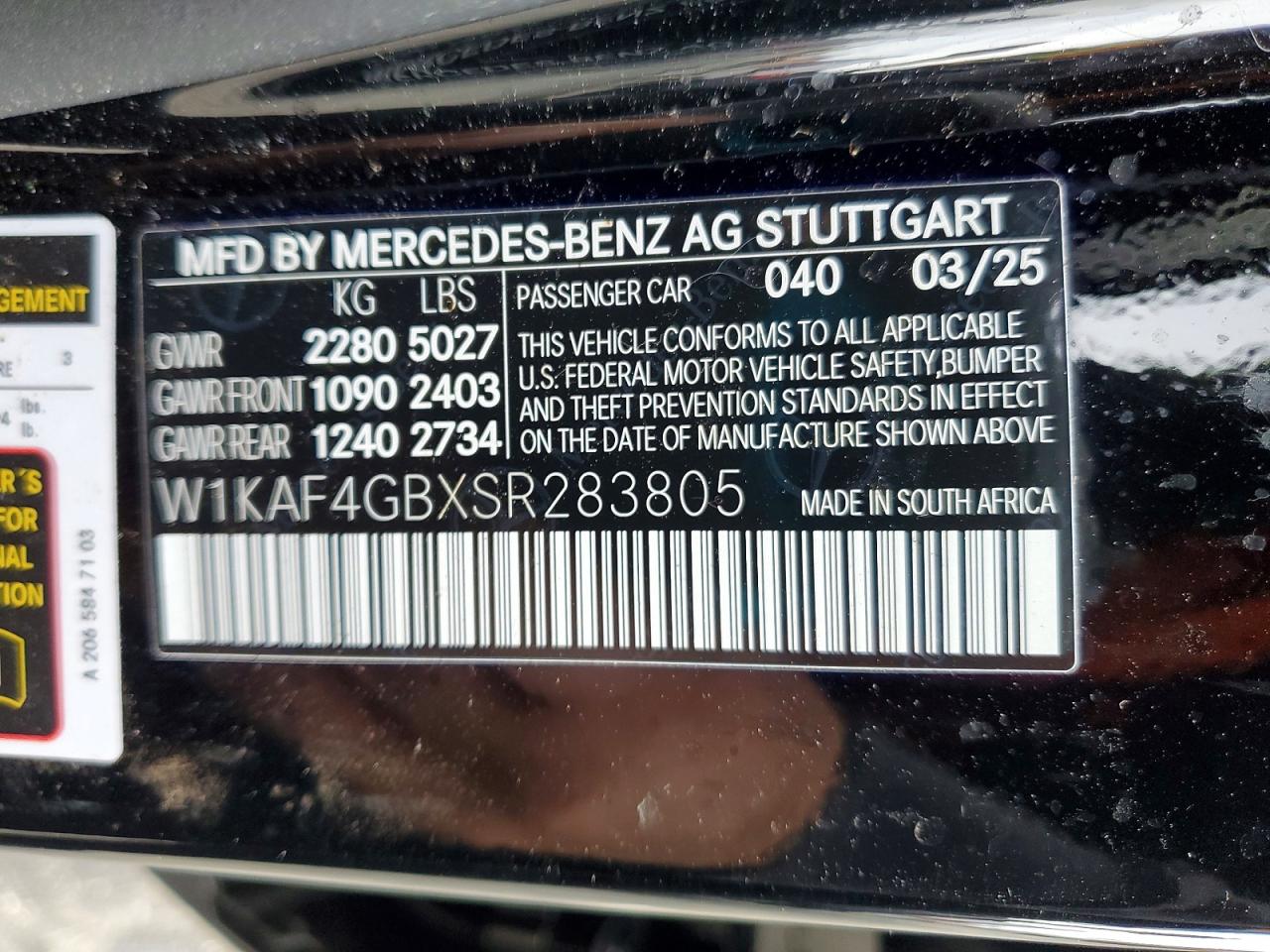 2025 MERCEDES-BENZ C 300 photo 13