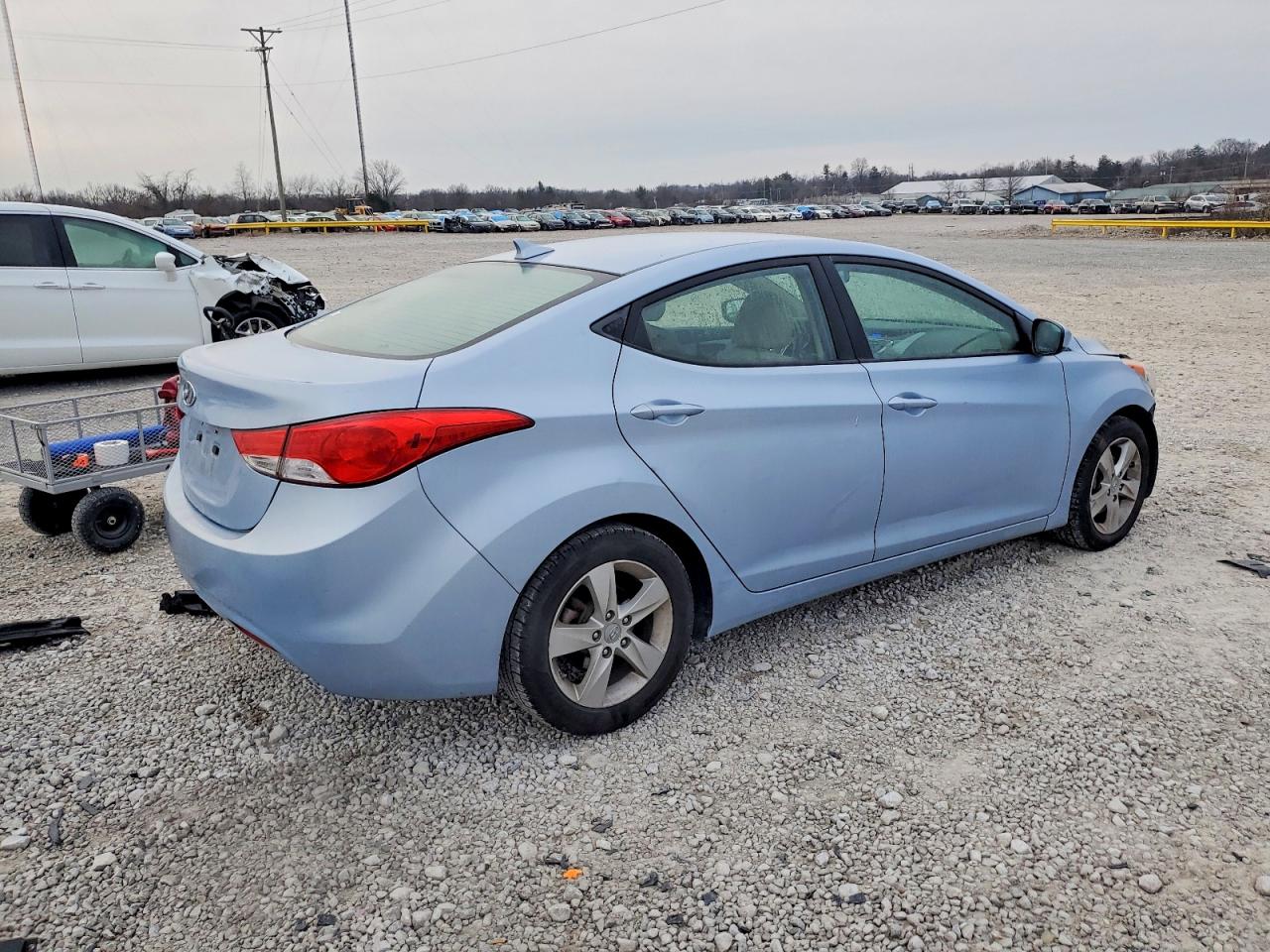 2012 HYUNDAI ELANTRA GLS photo 7