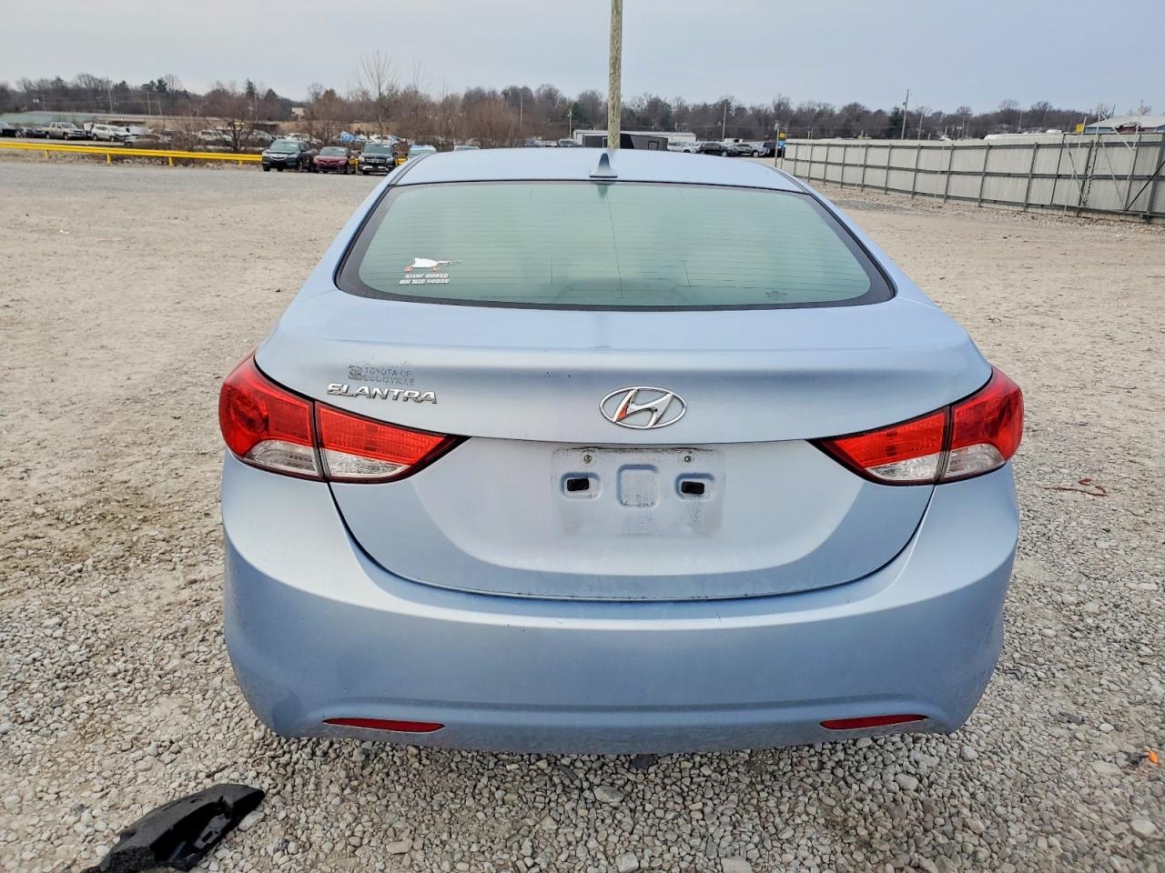 2012 HYUNDAI ELANTRA GLS photo 16