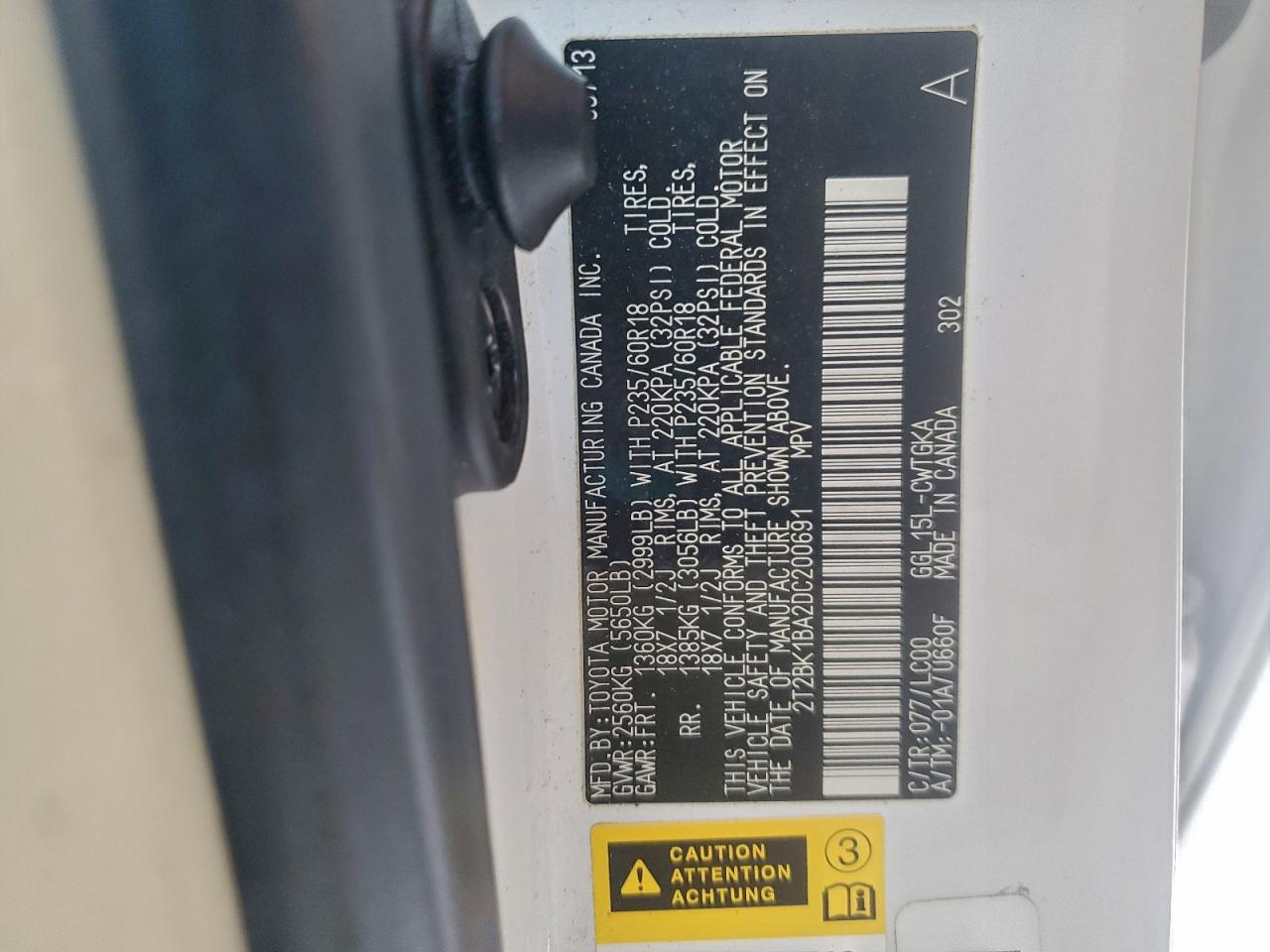 2013 LEXUS RX 350 BASE photo 13