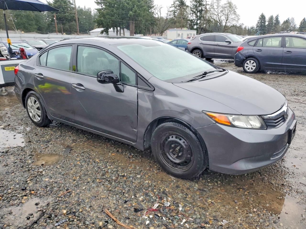 2012 HONDA CIVIC LX photo 4