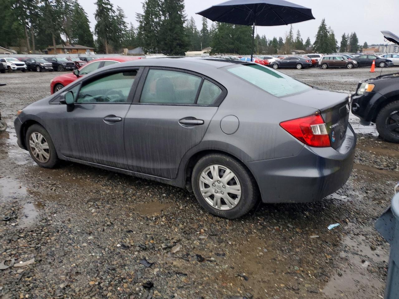 2012 HONDA CIVIC LX photo 2