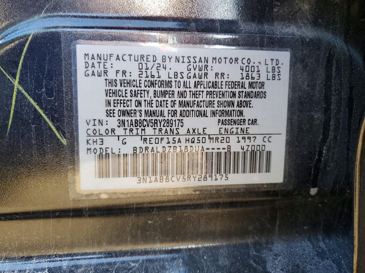2024 NISSAN SENTRA SV photo 23