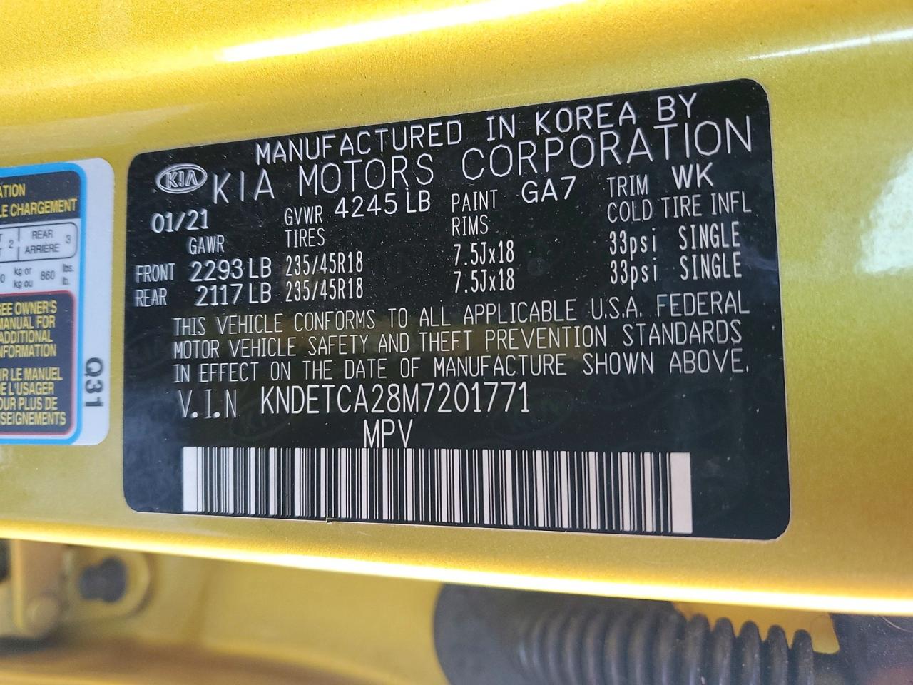 2021 KIA SELTOS SX photo 12
