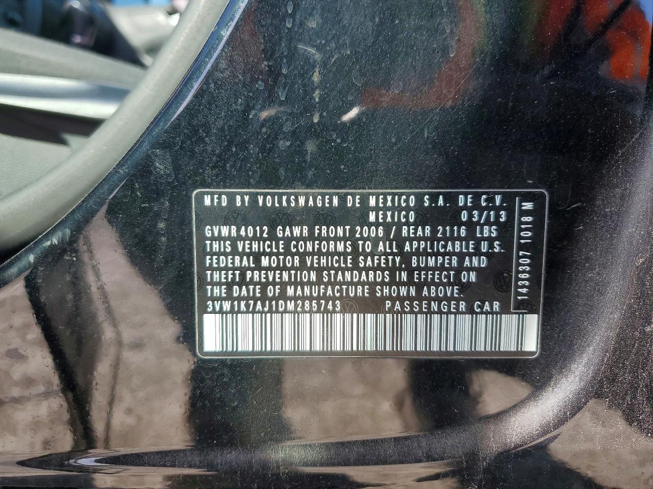 2013 VOLKSWAGEN JETTA BASE photo 12