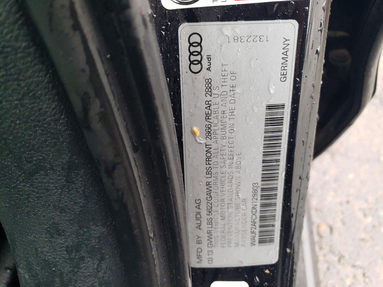 2013 AUDI S6 photo 12