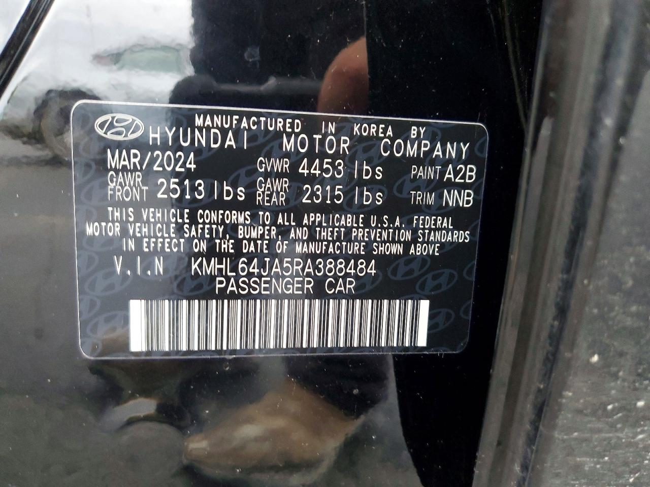2024 HYUNDAI SONATA SEL photo 12