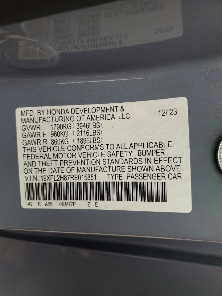 2024 HONDA CIVIC SPORT photo 37
