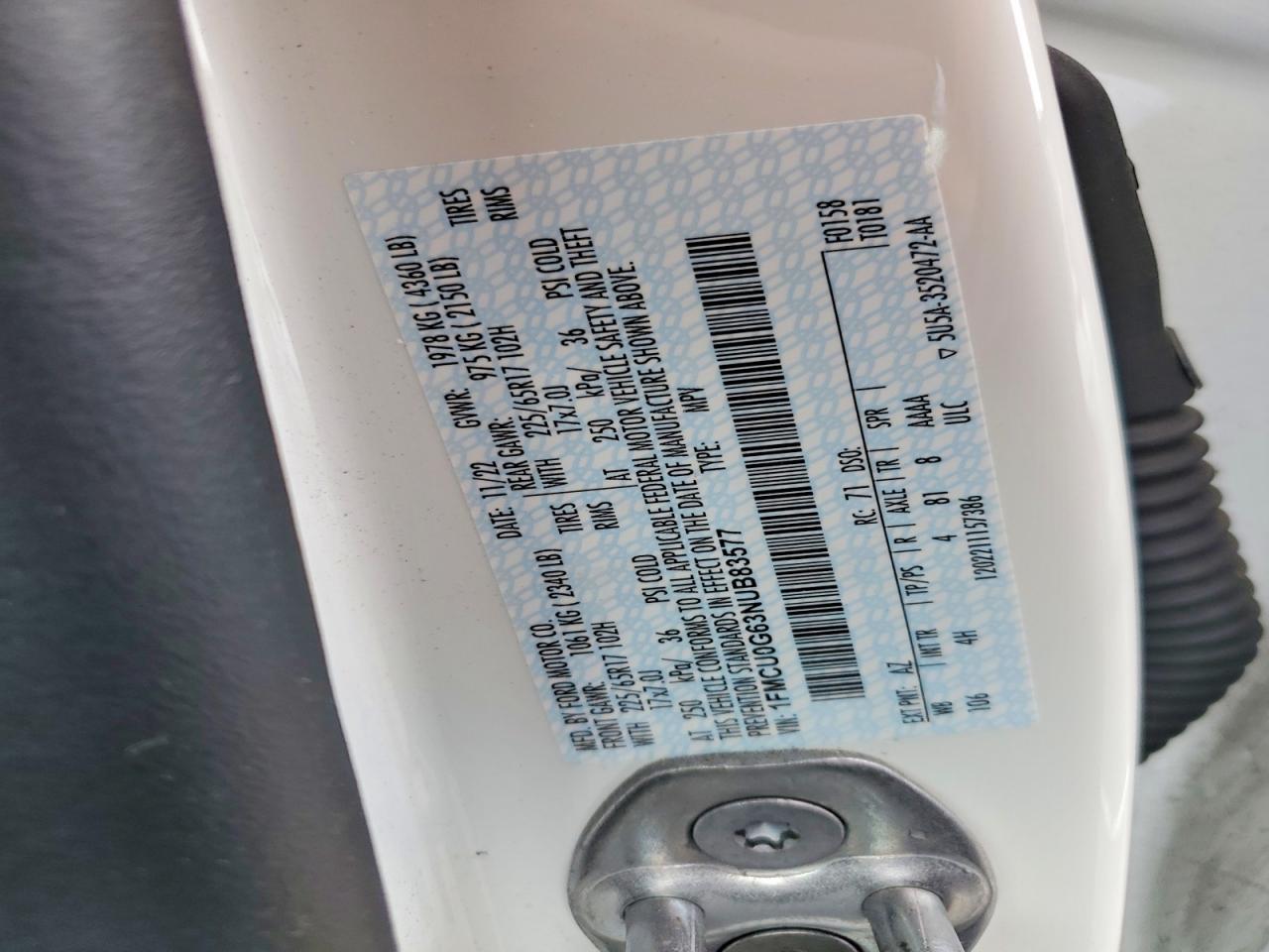 2022 FORD ESCAPE SE photo 25