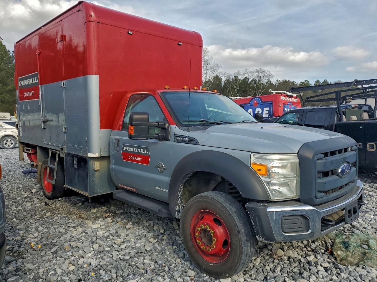2014 FORD F550 SUPER DUTY DELIVERY TRUCK photo 4