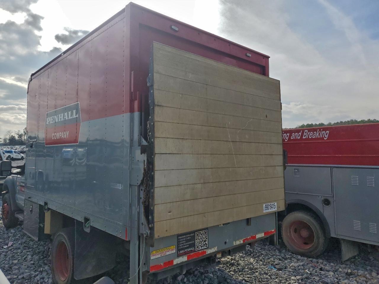 2014 FORD F550 SUPER DUTY DELIVERY TRUCK photo 2