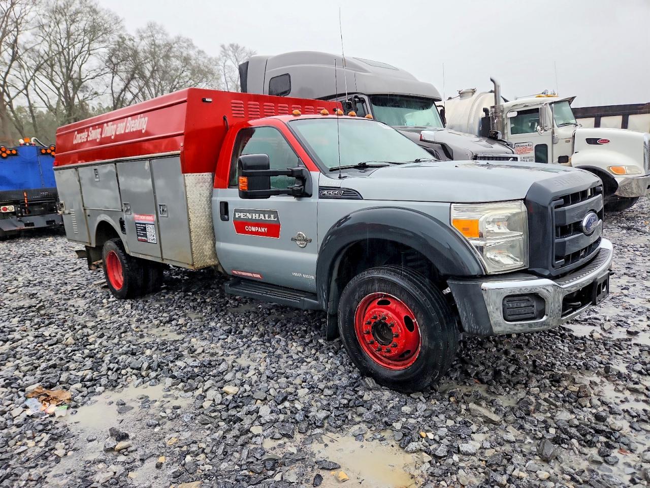 2015 FORD F550 SUPER DUTY UTILITY / SERVICE TRUCK photo 4