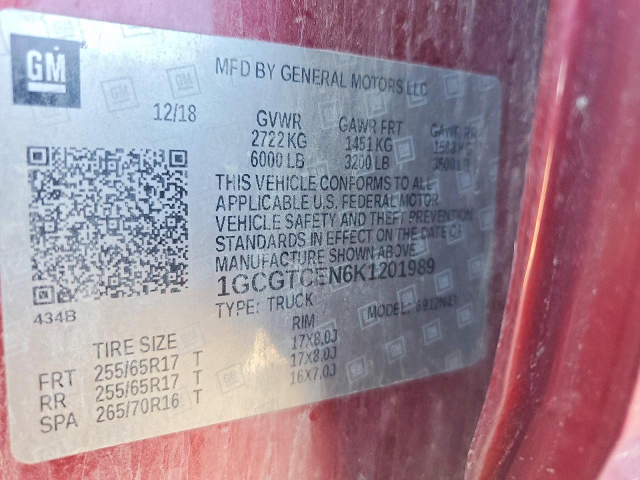 2019 CHEVROLET COLORADO LT photo 23