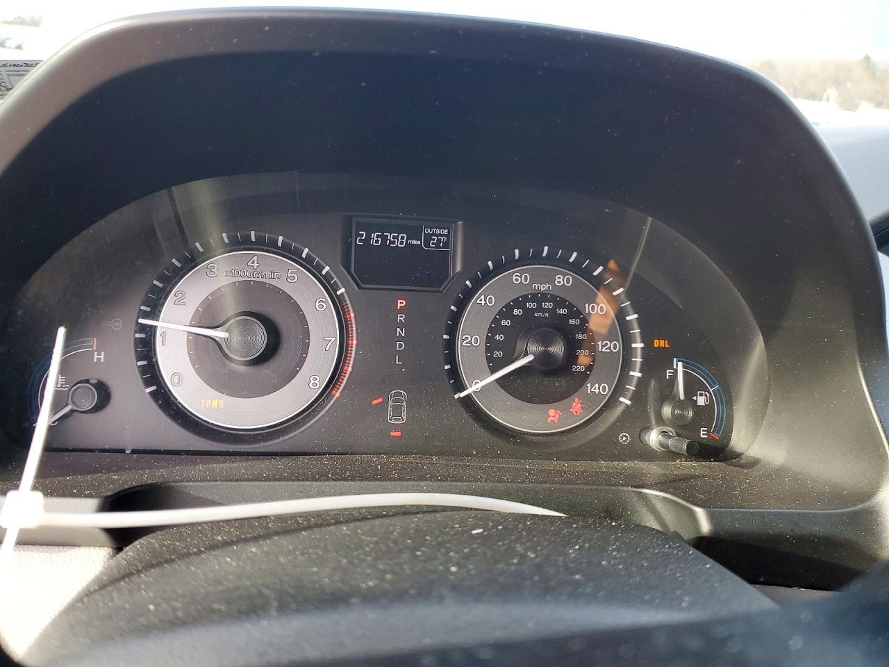 2012 HONDA ODYSSEY EXL photo 9