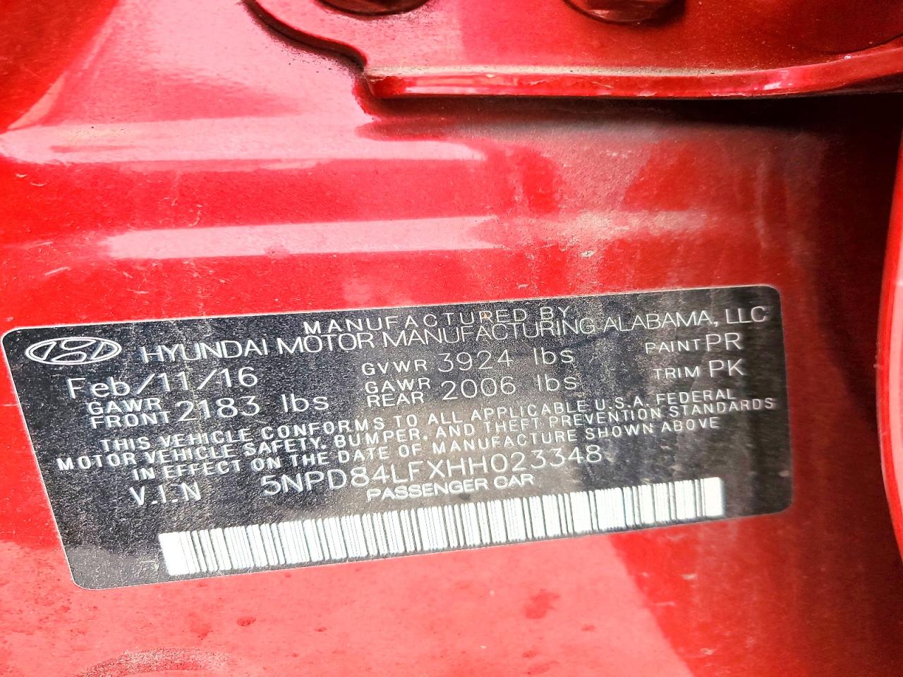 2017 HYUNDAI ELANTRA SE photo 12