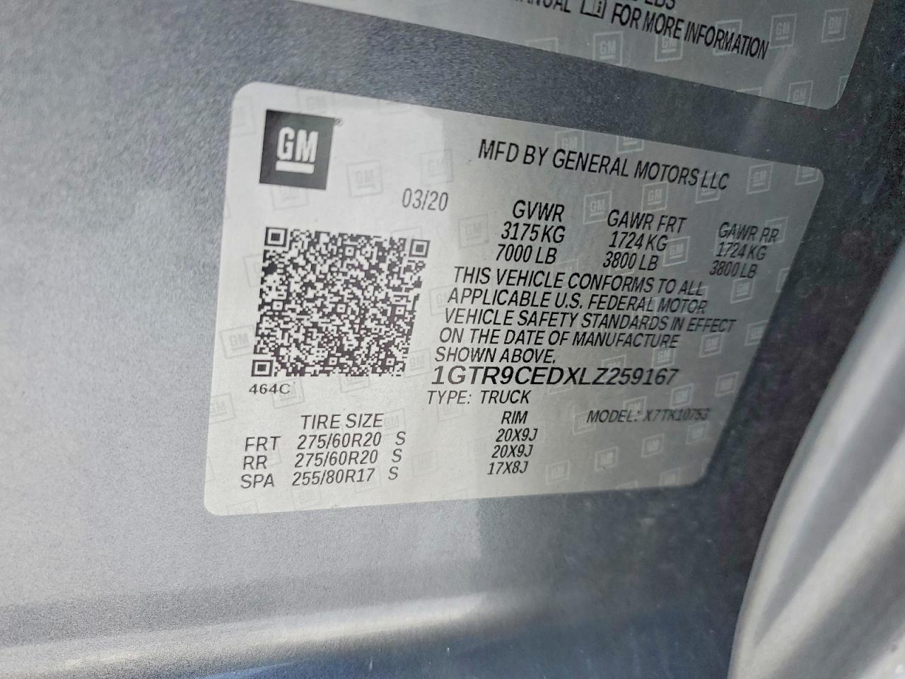 2020 GMC SIERRA K1500 ELEVATION photo 12
