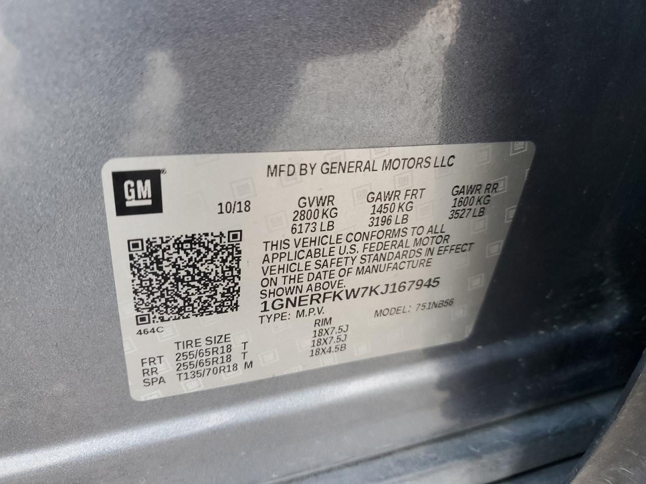2019 CHEVROLET TRAVERSE LS photo 25
